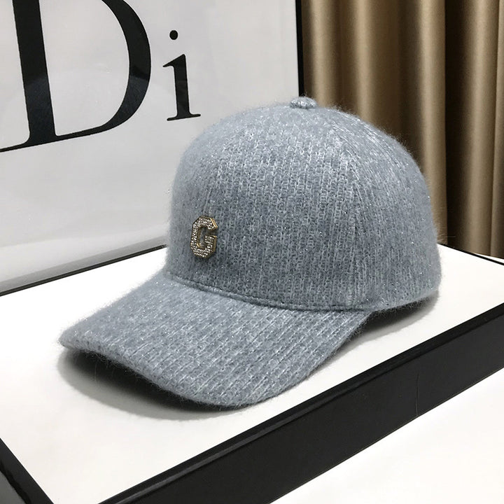 Women's Elegant Textured Fleece Baseball Cap Stornfield