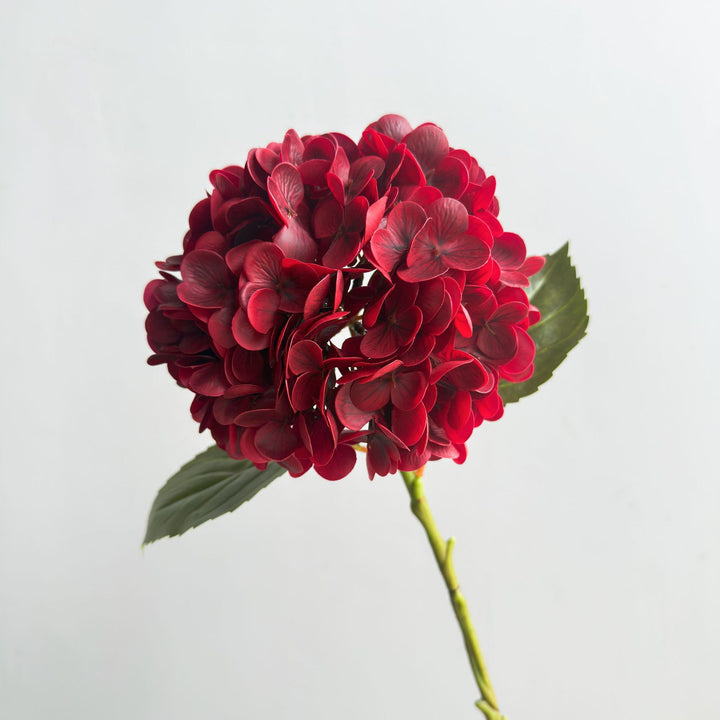 Faux Hydrangea Flower Arrangement