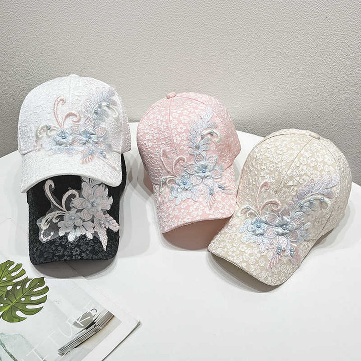 Women's Embroidered Lace Baseball Cap Stornfield
