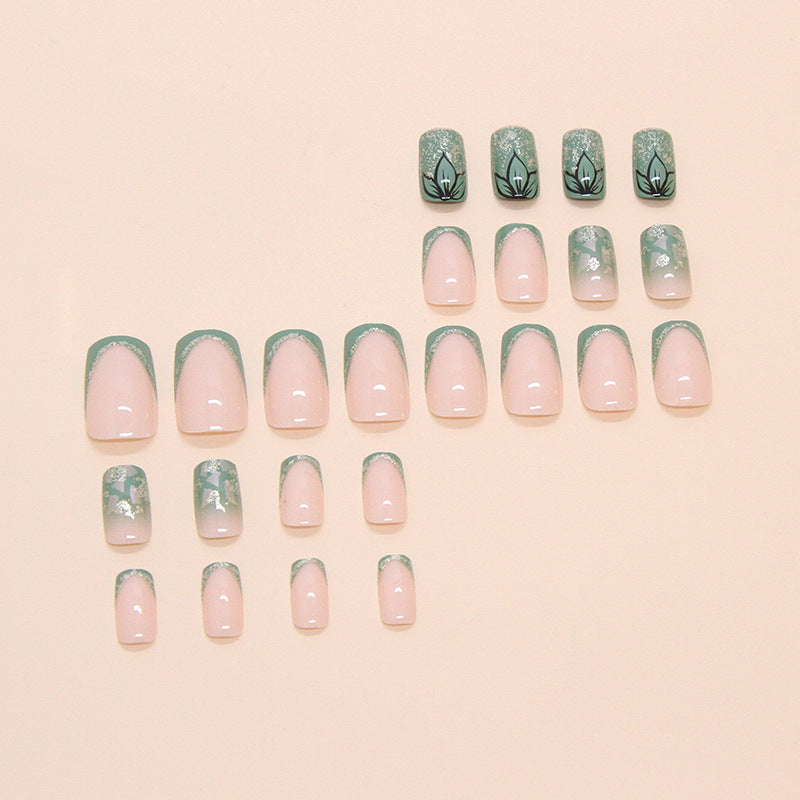 Decorative Floral Nail Art Extensions Stornfield