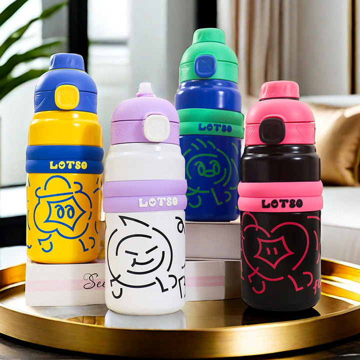 Ladies Insulated Drinking Bottle with Fun Character Design Stornfield