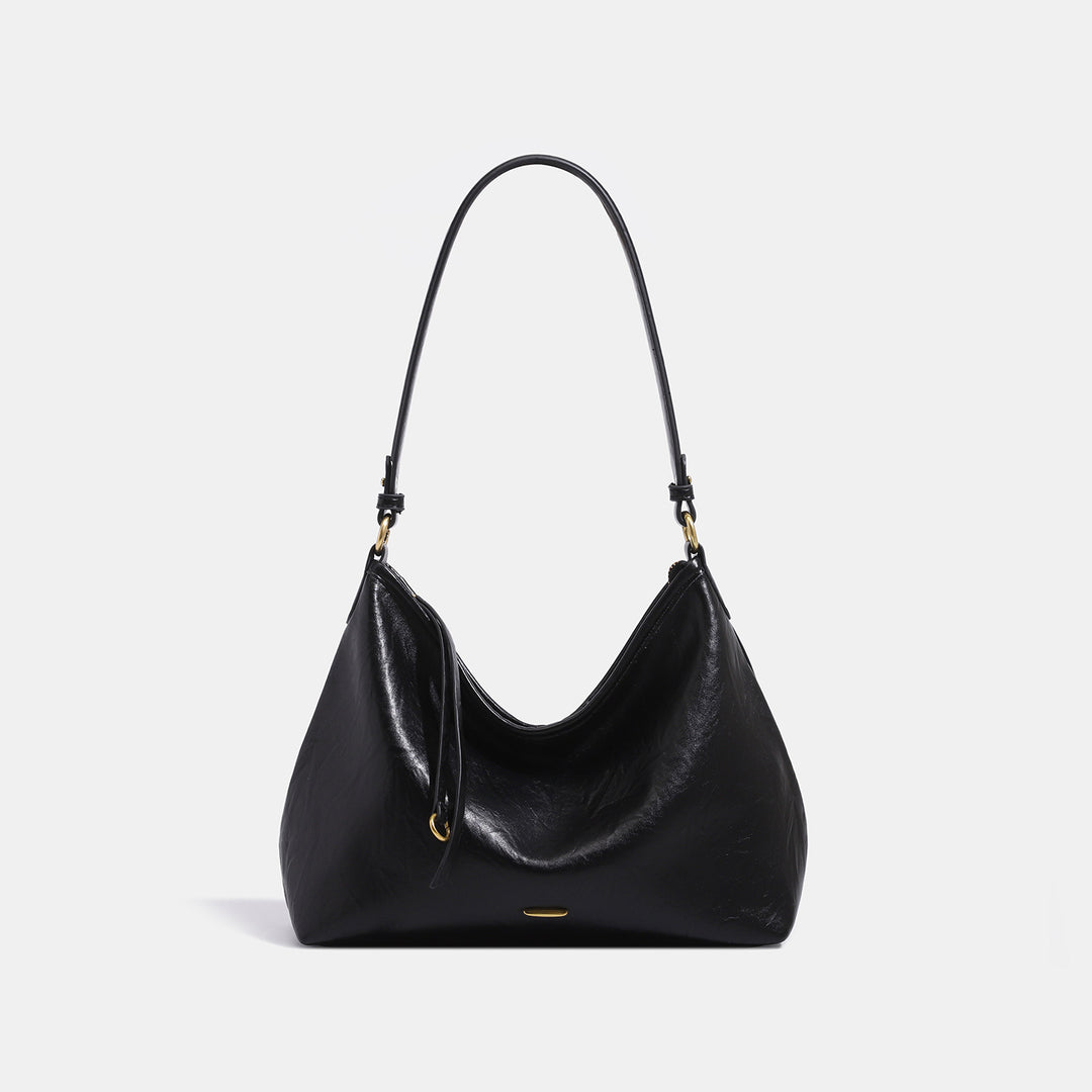 Stylish Soft Leather Hobo Bag
