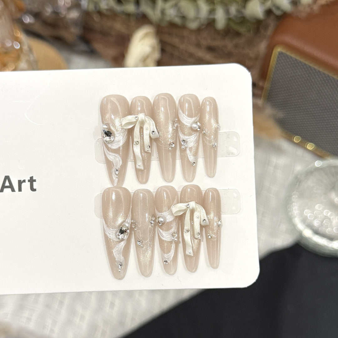 Decorative Stiletto Press-On Nail Art Kit Stornfield