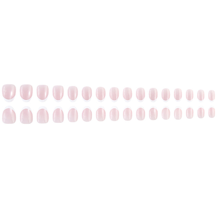 Elegant French Tip Press-On Nails Stornfield 1787542595