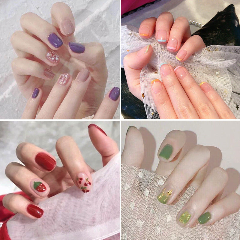 Elegant artificial nails with decorative accents Stornfield
