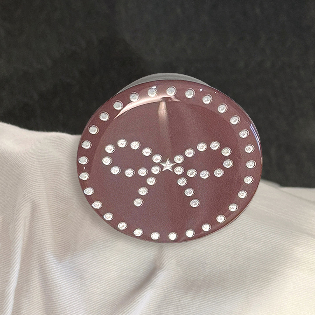 Elegant Decorative Coaster with Rhinestone Stornfield