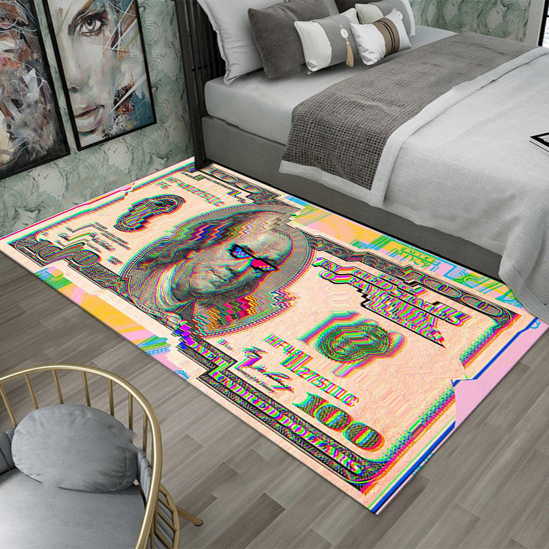 Luxury Dollar Bill Area Rug