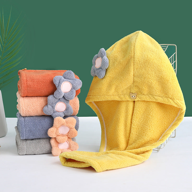 Women's Hair Turban with Practical Button Stornfield