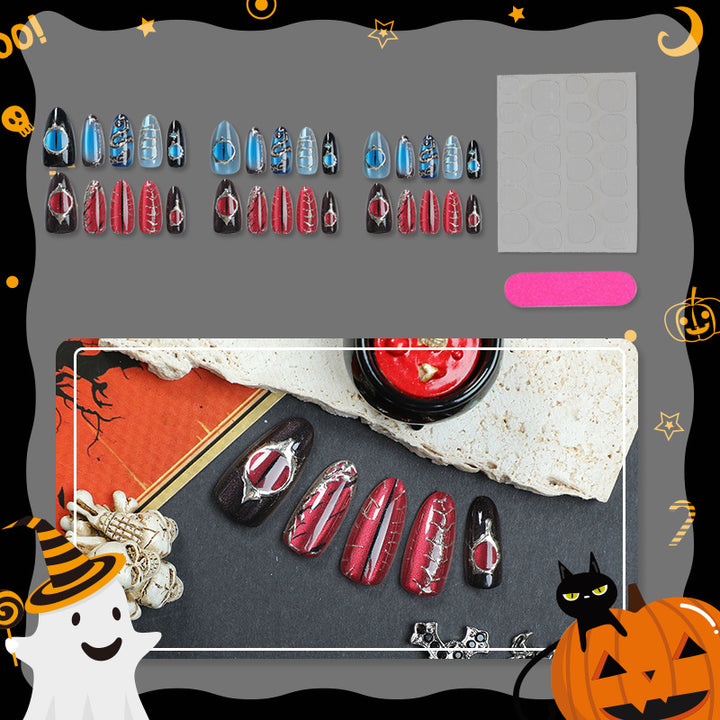 Artistic Themed Press-On Nail Art Set