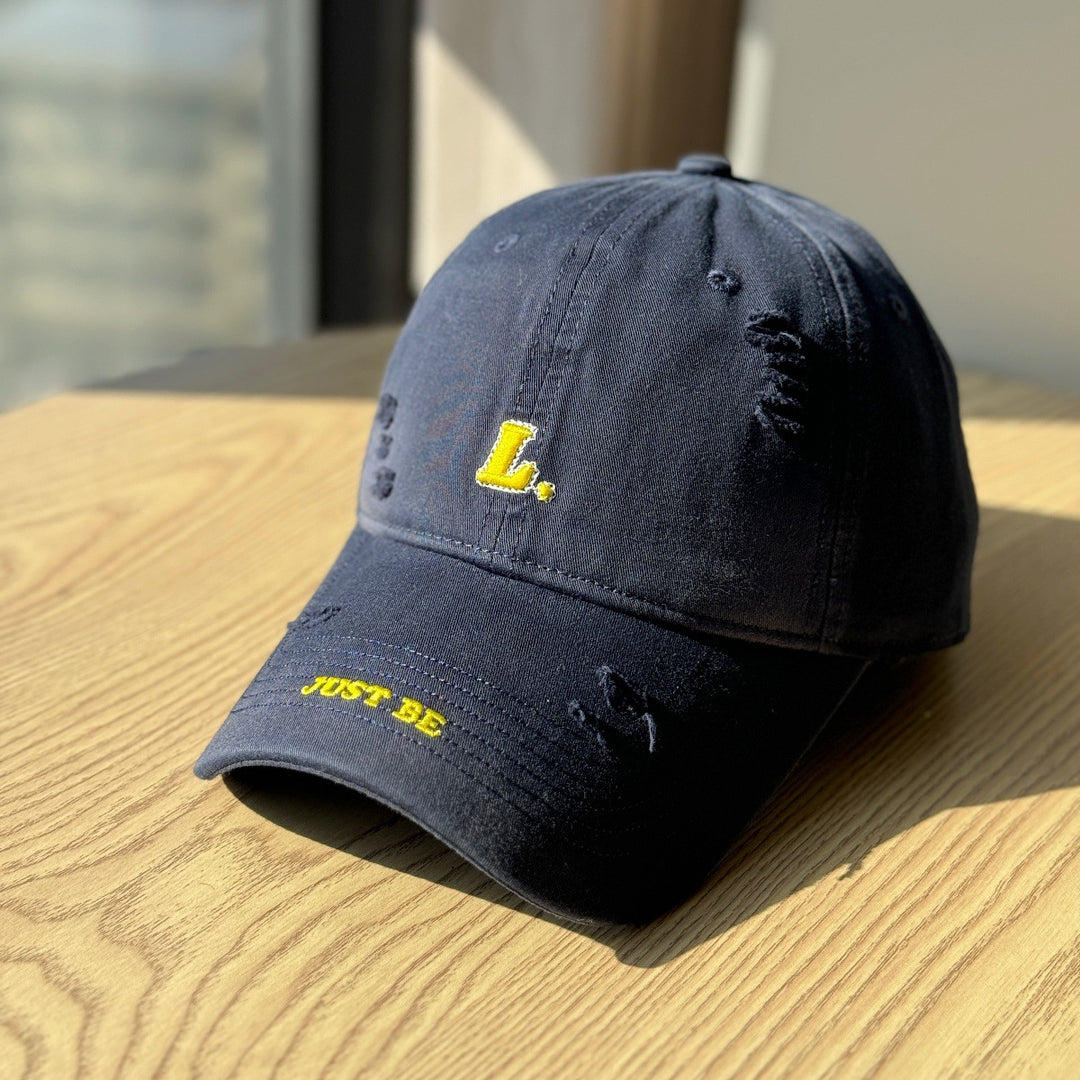 Women's Distressed Cotton Baseball Cap Stornfield
