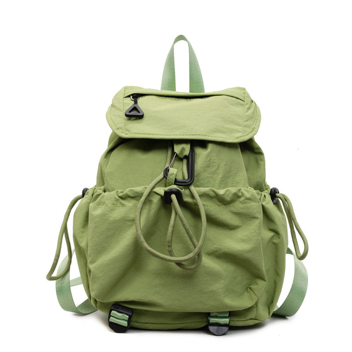 Leisure backpack with elastic drawstring and practical side pockets Stornfield
