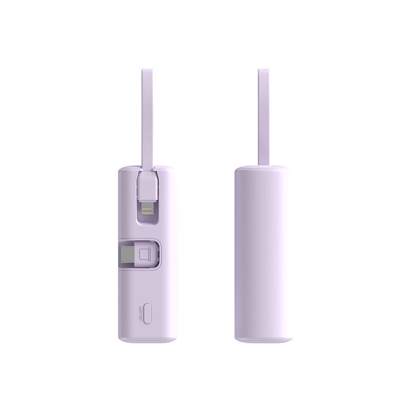 Portable charger with integrated cable and high charging speed Stornfield