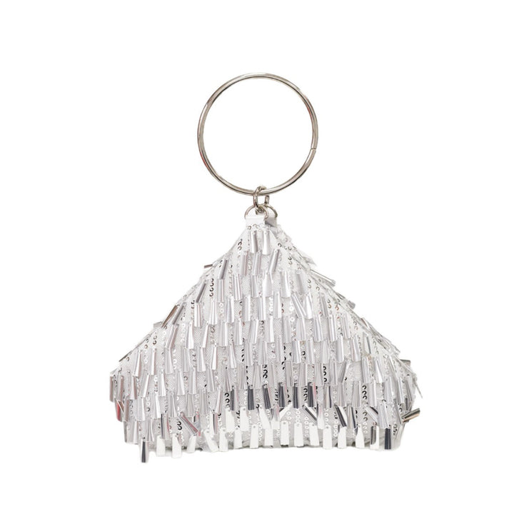 Decorative Fringe Clutch