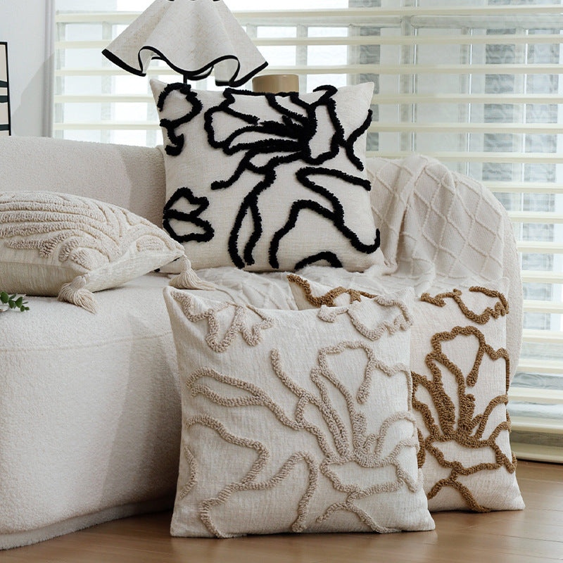 Decorative cushions with artistic pattern