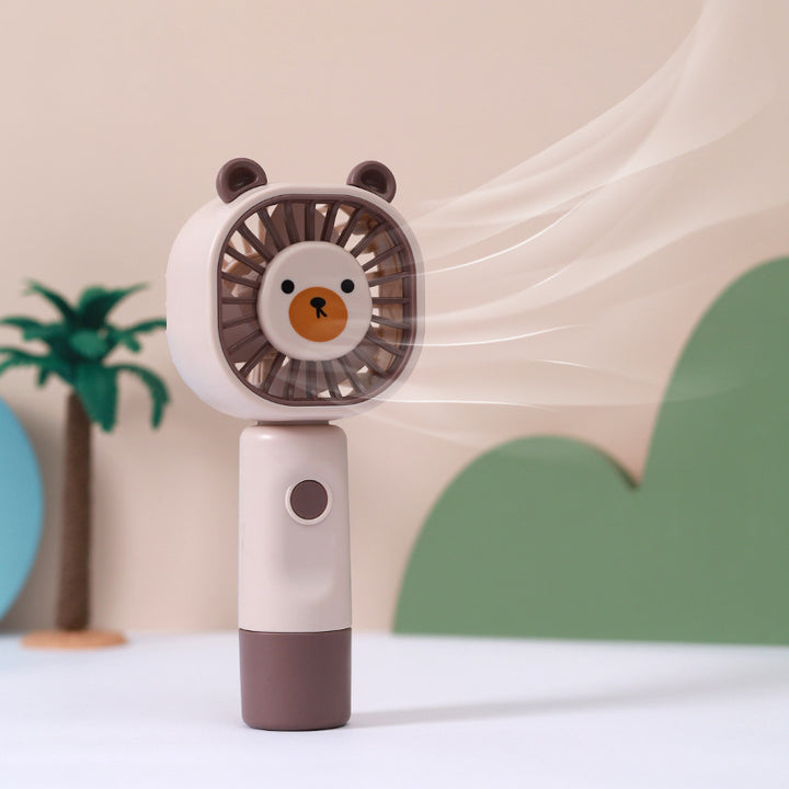 Women's portable handheld fan with animal design Stornfield