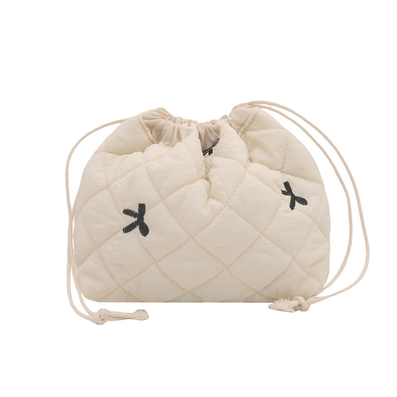 Quilted Drawstring Pouch Stornfield