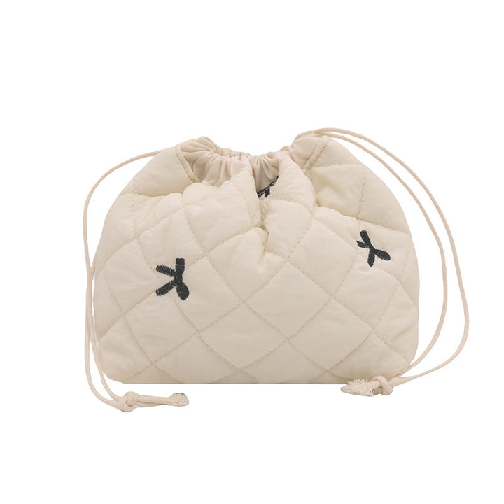 Quilted Drawstring Pouch Stornfield
