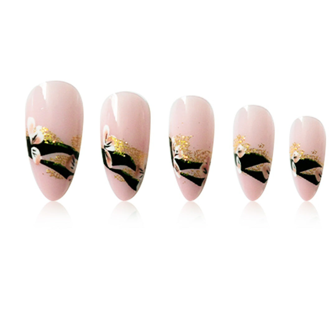 Elegant Floral Nail Art Extensions Stornfield 1787913882