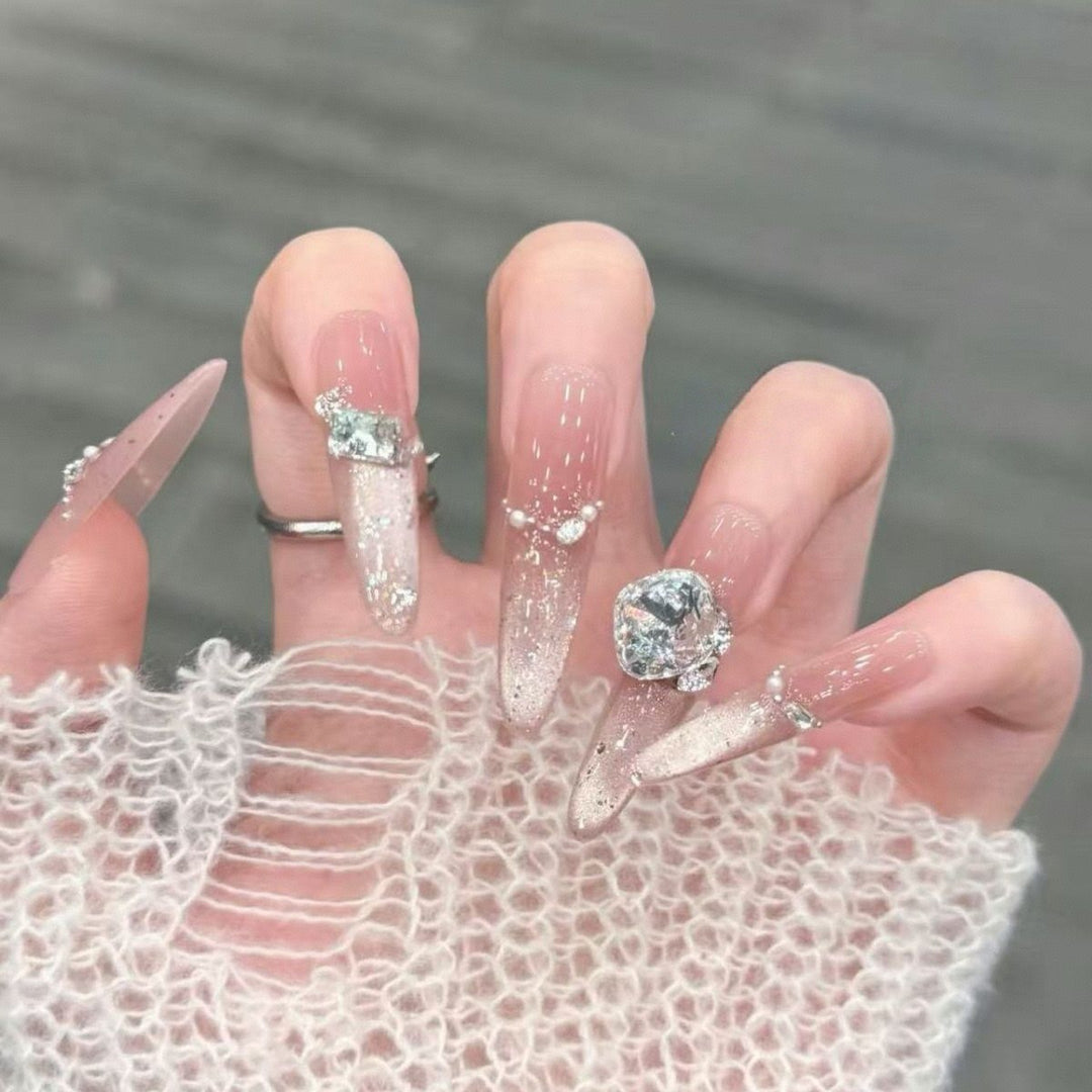 Stylish Stiletto Press-On Nail Extensions Stornfield