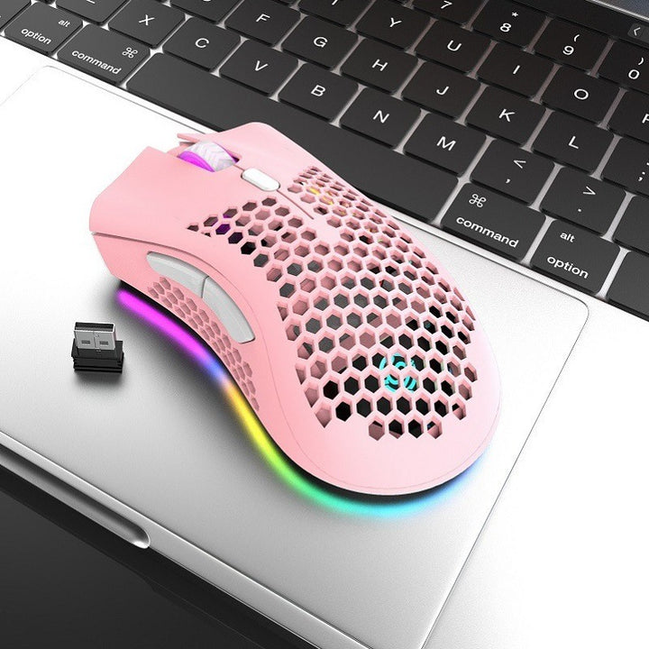 Ergonomic Gaming Mouse with Fast-Response Sensor System and Rgb Lighting Stornfield