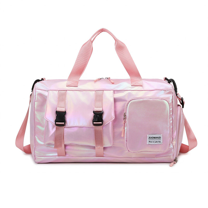 Iridescent Multi-Pocket Sports Duffle Bag Stornfield