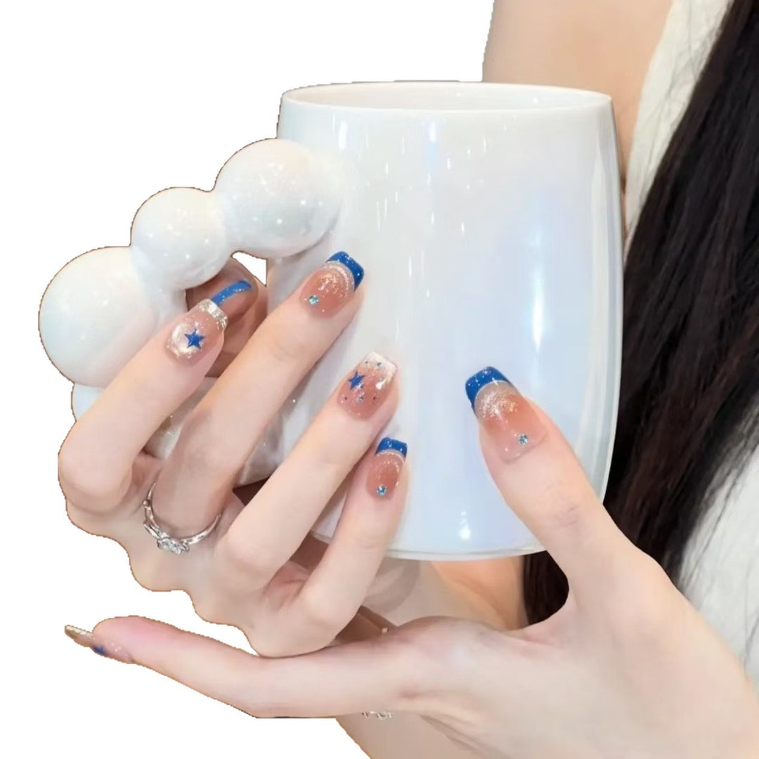 Artistic Press-On Nail Extensions