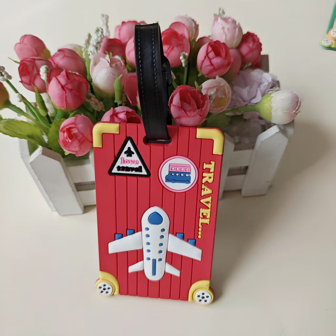 Unisex Travel-Themed Luggage Identifier Stornfield