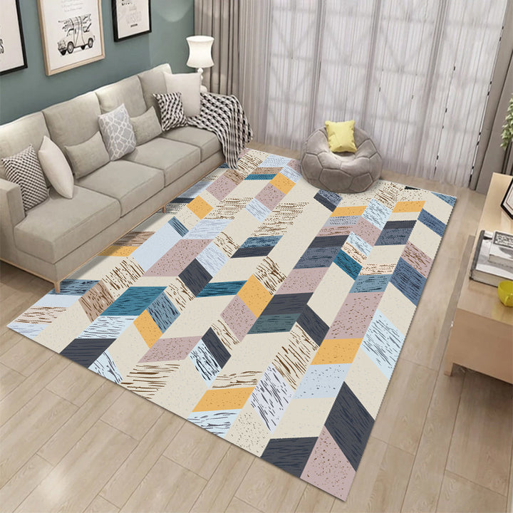 Modern Geometric Pattern Area Rug Stornfield
