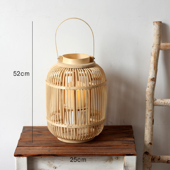 Decorative Lantern made of Rattan Stornfield