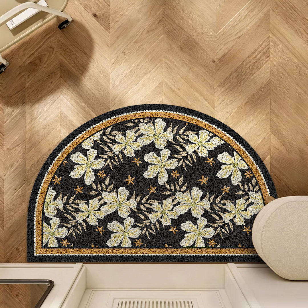 Floral Pattern Area Mat
