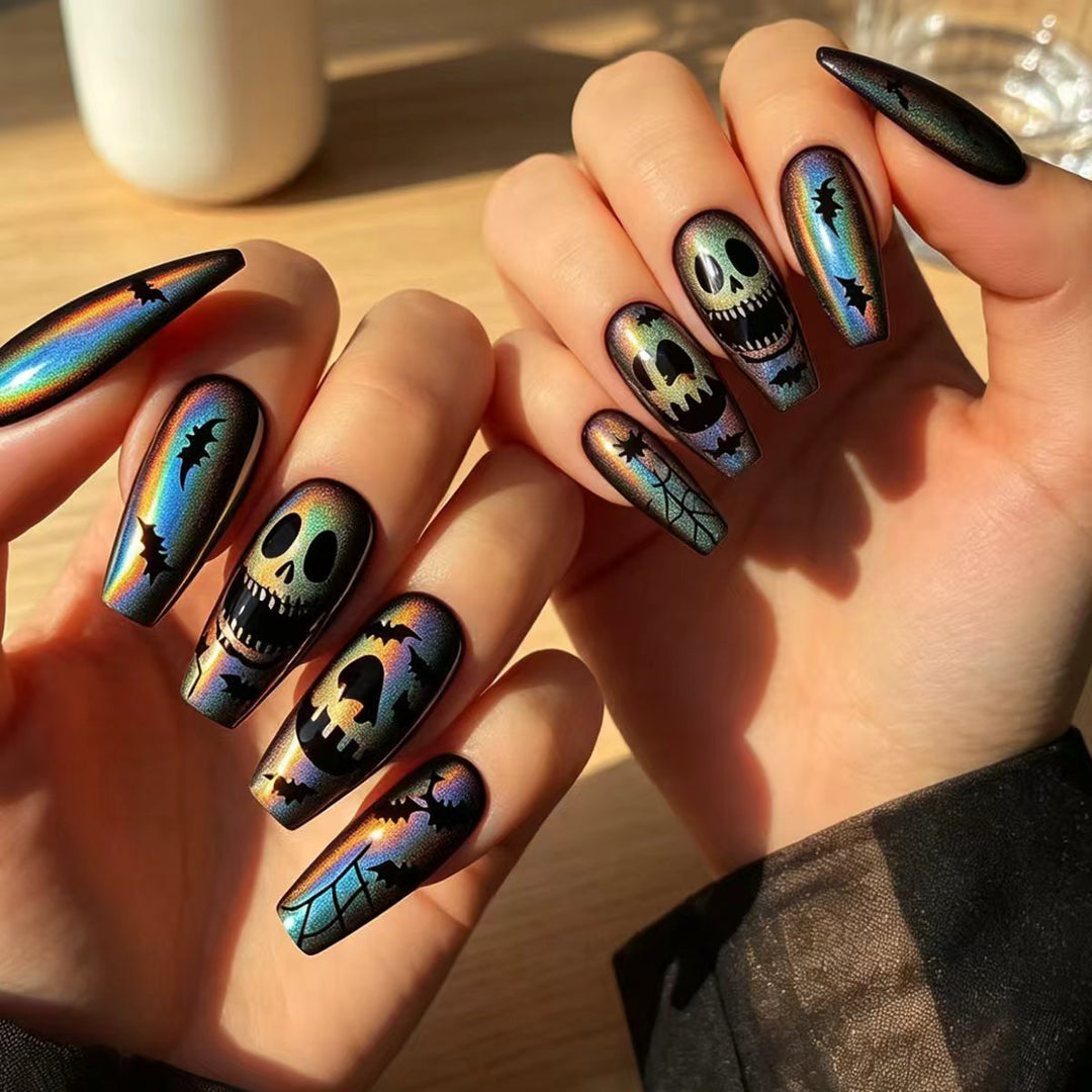 Creative Halloween-Themed Nail Art Stornfield