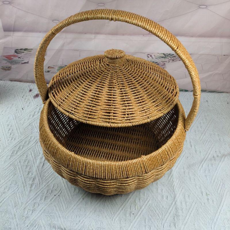 Ornamental Woven Storage Basket Stornfield