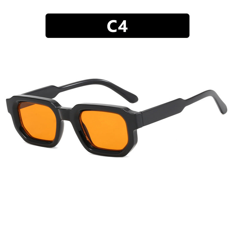 Women geometric sunglasses with fashionable high-gloss frame Stornfield