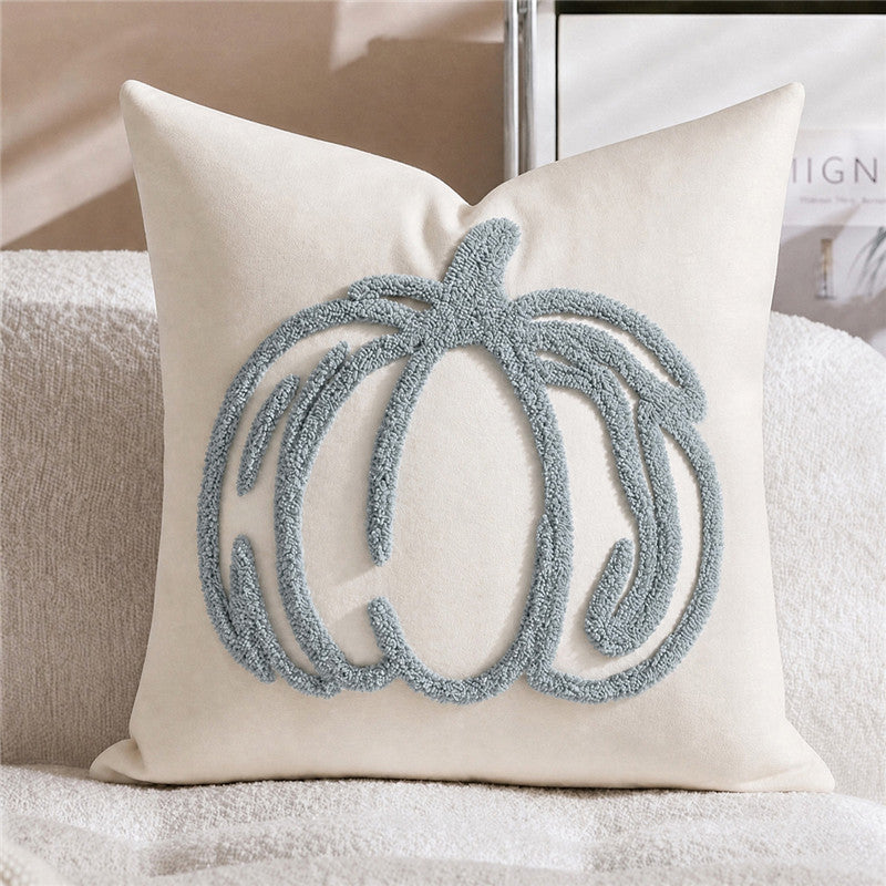 Decorative Pumpkin-Shaped Cushion
