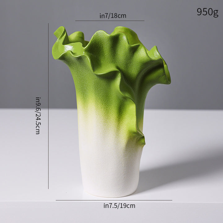 Artistic Textured Ceramic Vase