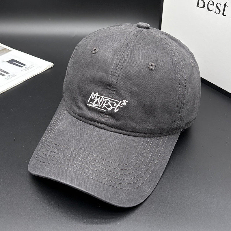 Men's Casual Stitch-Embellished Baseball Cap Stornfield