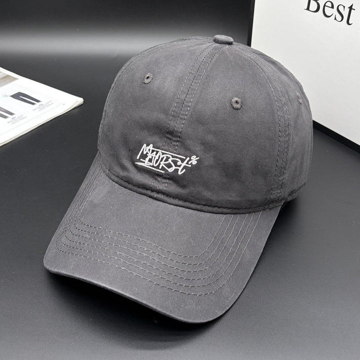 Men's Casual Stitch-Embellished Baseball Cap Stornfield