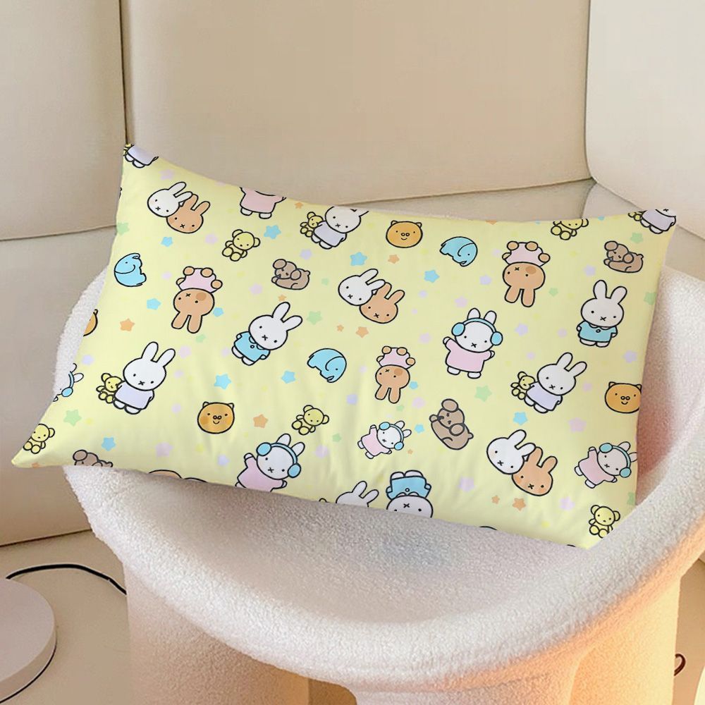 Whimsical Cartoon-Themed Decorative Pillow