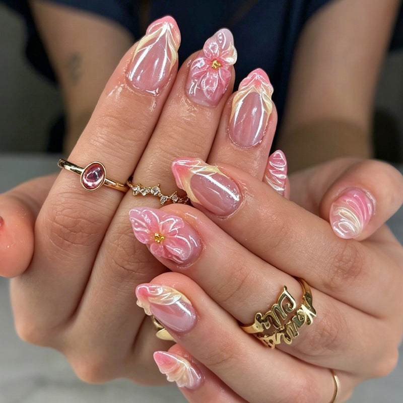 Decorative Press-On Nail Art Set Stornfield 1788495816