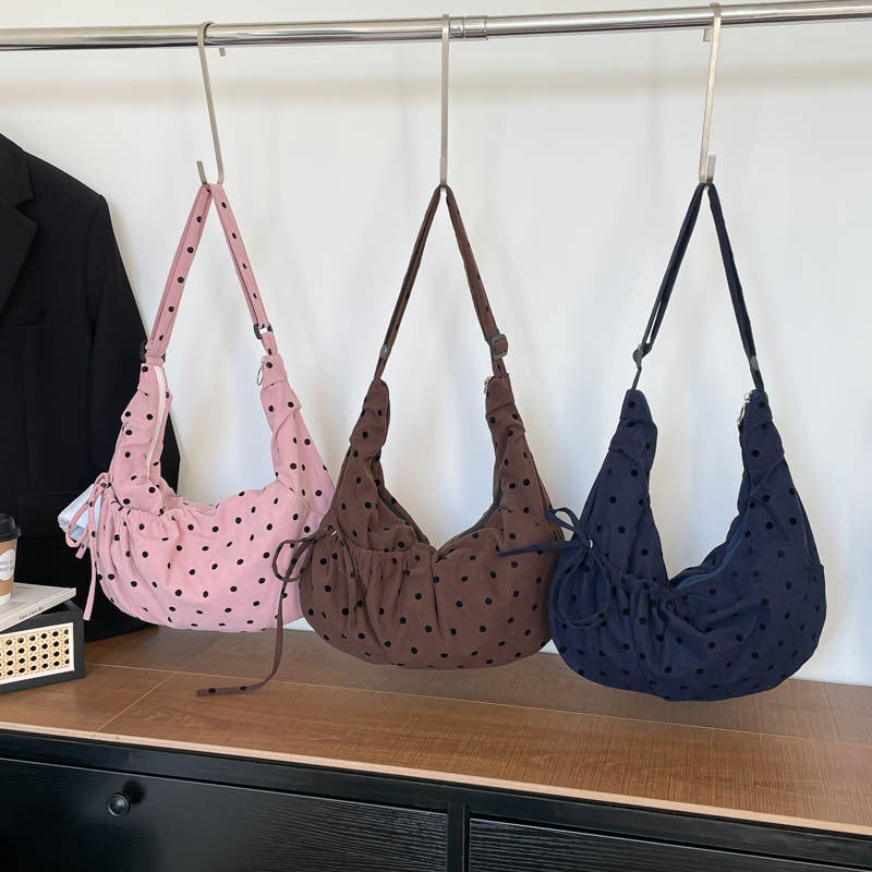 Polka Dot Shoulder Bag