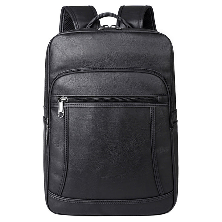 Elegant Backpack Made of Faux Leather with Multiple Compartments Stornfield