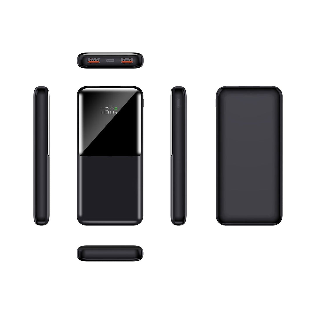 Powerbank with multifunctional fast charging system and digital battery level indicator Stornfield