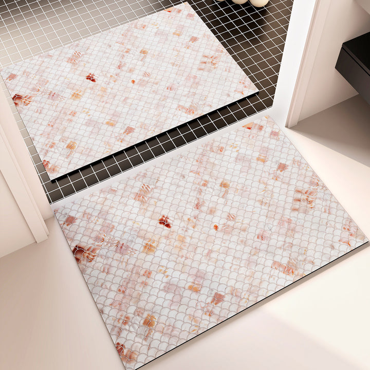 Mosaic Textured Area Mat