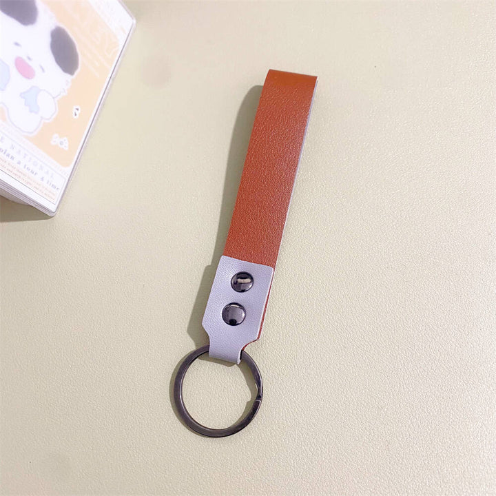Minimalist Leather Keychain Stornfield