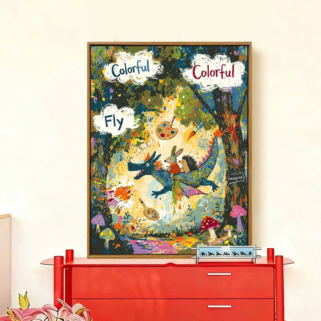 Whimsical Holiday-Themed Wall Art Stornfield