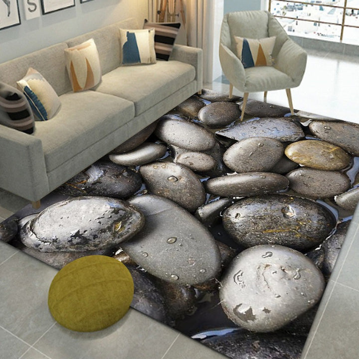 Stone Pattern Area Rug