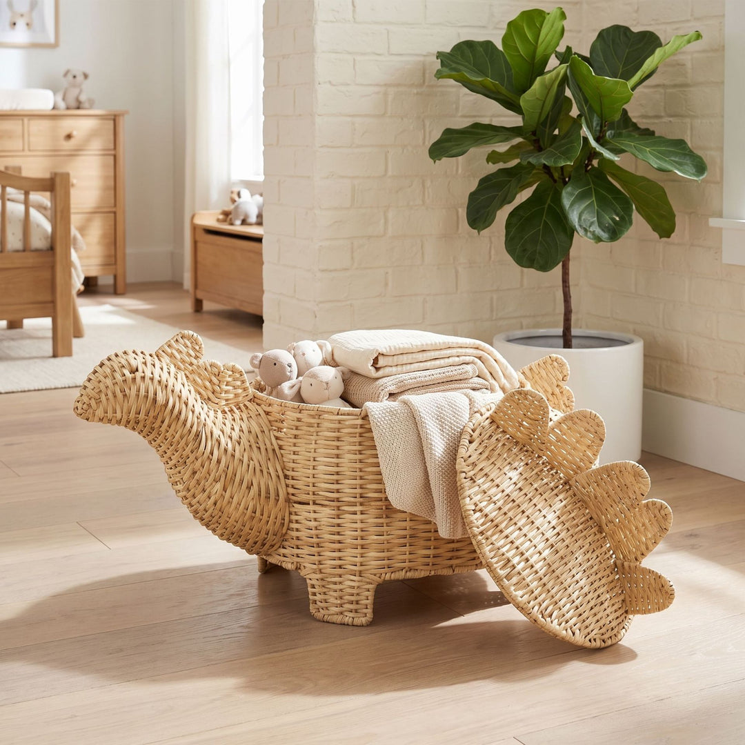 Funny Dinosaur Storage Basket Stornfield