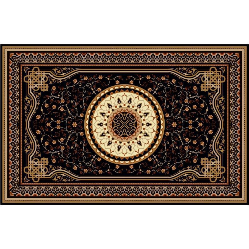 Traditional Floral Pattern Area Rug