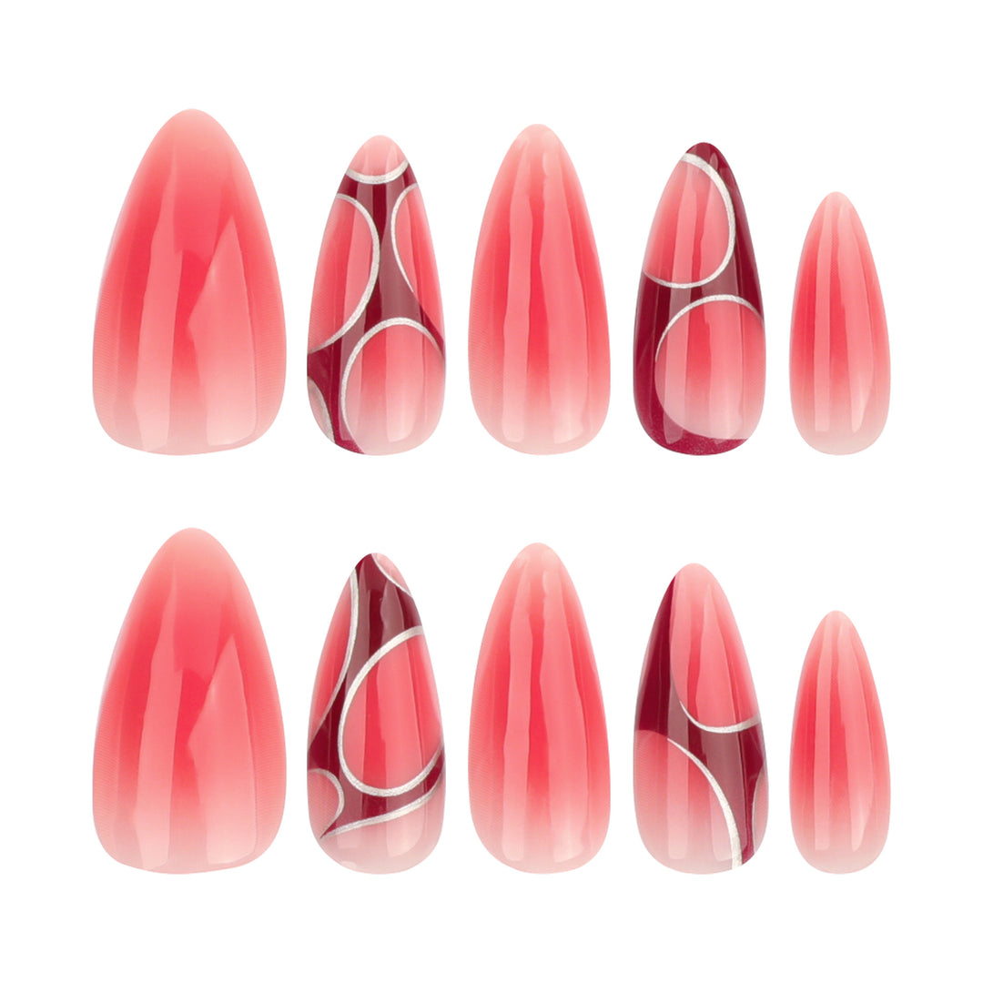 Artful and elegant stiletto nails Stornfield