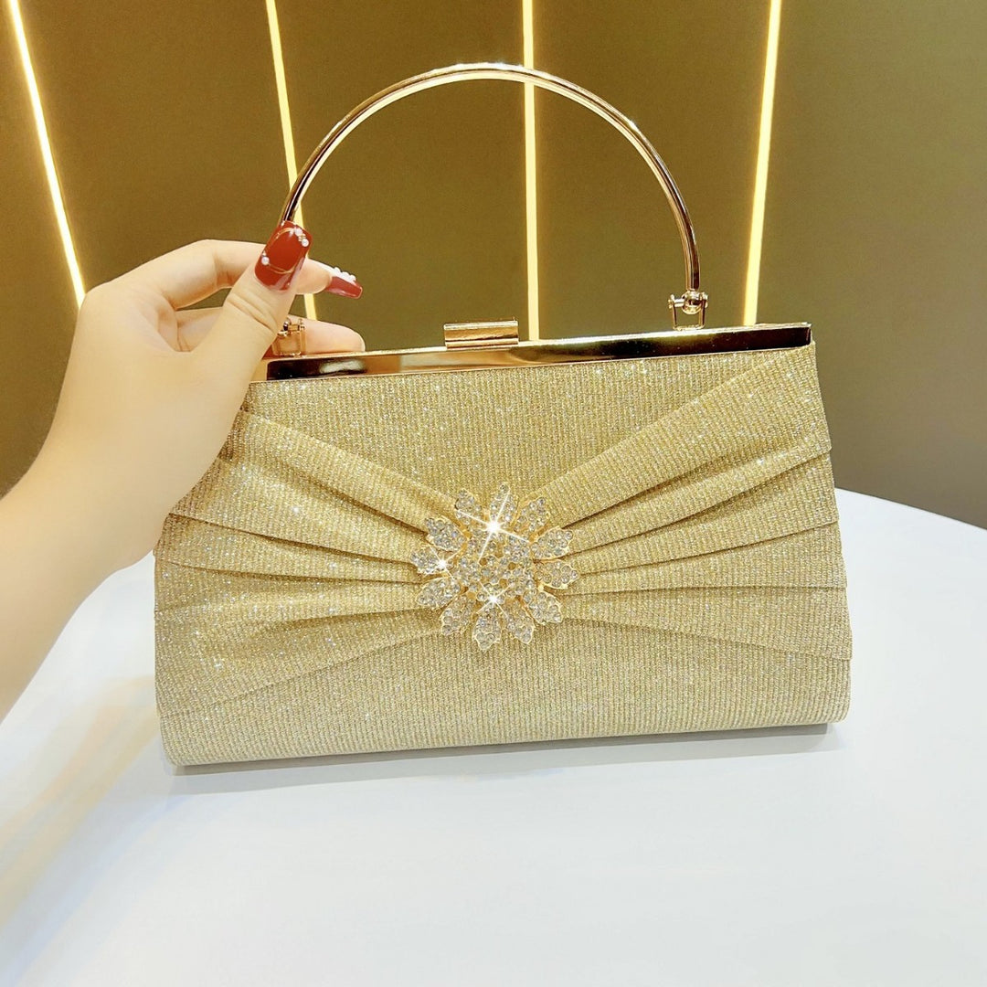 Glamorous Metallic Evening Handbag